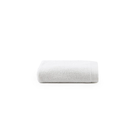 Asciugamano luxory morbido ed elegante in spugna cotone 100% 40x60cm Bianco