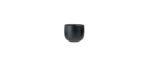 Bicchiere sake jap stoneware nero 5,7cm h 5cm