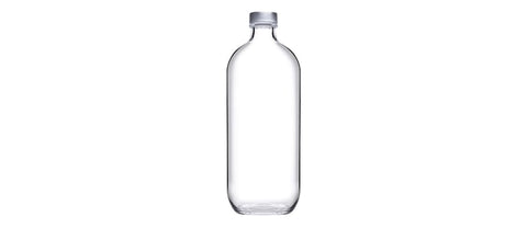 Bottiglia acqua con tappo 1l