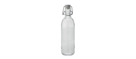 Bottiglia acqua emilia con tappo 1l