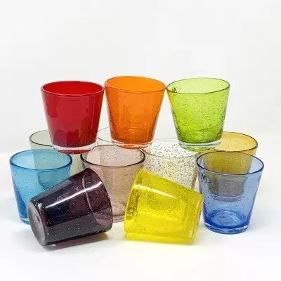 Bicchieri colorati