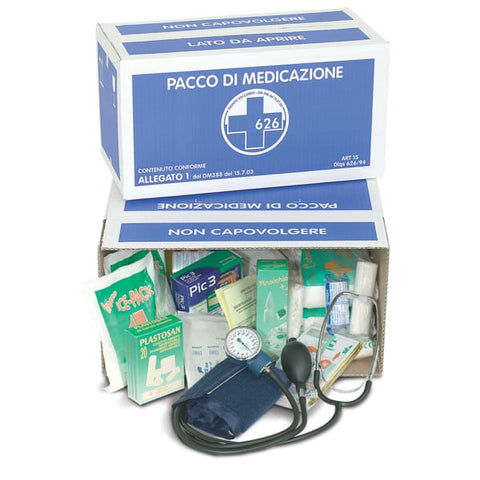 Pacco kit medicazioni