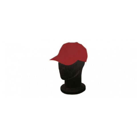 Cappello con tesa rosso 2pezzi