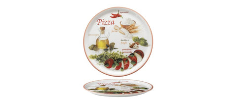 Piatto pizza foods digital print 31cm