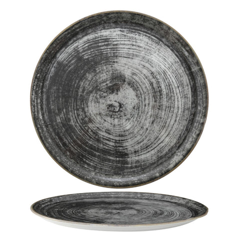 Piatto pizza collezione digital print black round 31cm