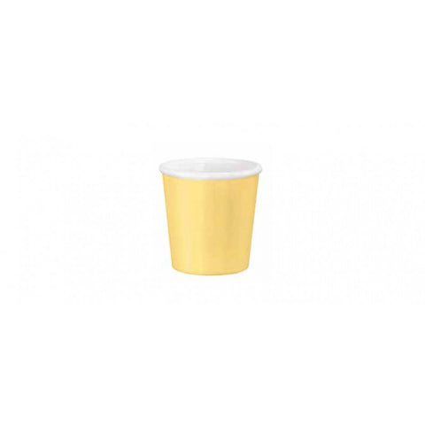 Bicchiere caffeino giallo collezione colour palette 9,5cl 12pezzi