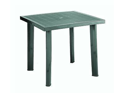Tavolo in resina fiocco 74x80x4cm verde